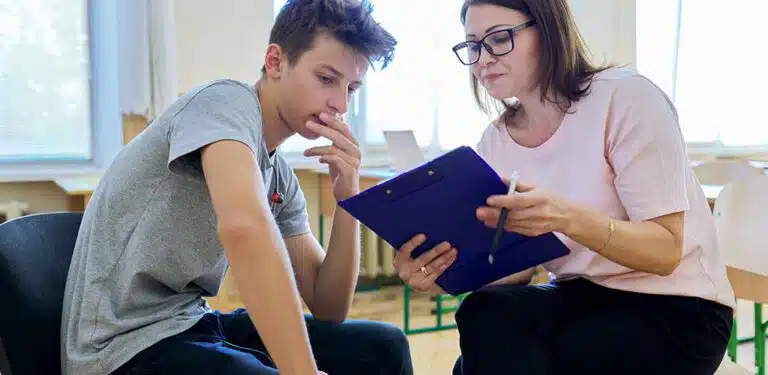 Talk with School Psychologist
